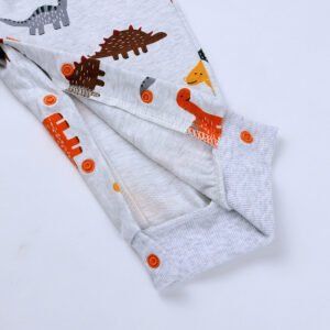 Alternative view of Dinosaur baby bodysuit