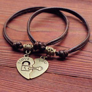 Alternative view of Couple bracelets girlfriends bracelets simple couple accessories