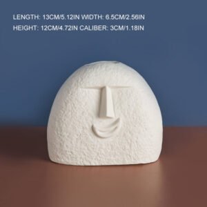 Alternative view of Ceramic Face Vase Decoration Living Room Home TV Cabinet Decoration