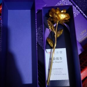 Alternative view of Foil Rose  Valentine's Day Gift