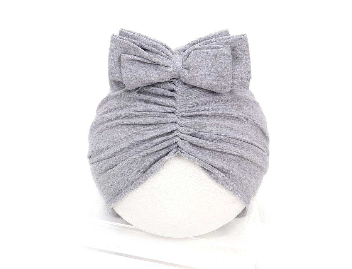 Cute Baby Hat Newborn Soft Baby Girl Hat Turban Infant Toddler Baby Cap Bonnet Headwraps - Image 2