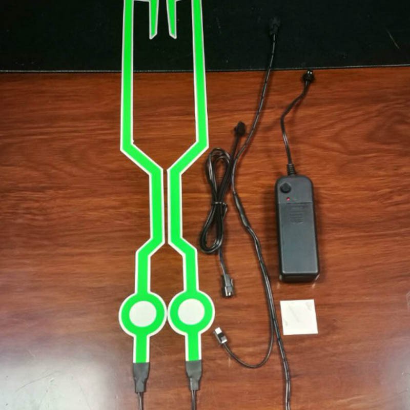 Helmet Motorcycle Light Riding Signal Strip Flashing Durable Kit Bar Diy Helmet Led Strip Reflector Cold Light Film - Image 8