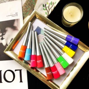 Alternative view of 17 Color Liquid Eyeliner Matte Quick-Drying Color Eyeliner Lasting Non-Blooming Matte Glitter Eyeliner