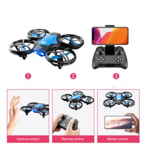 Alternative view of V8 2.4G 4CH Mini RC Drone Gesture Sensing WIFI FPV Altitude Hold Quadcopter RC Drone Toy With High Definition Camera