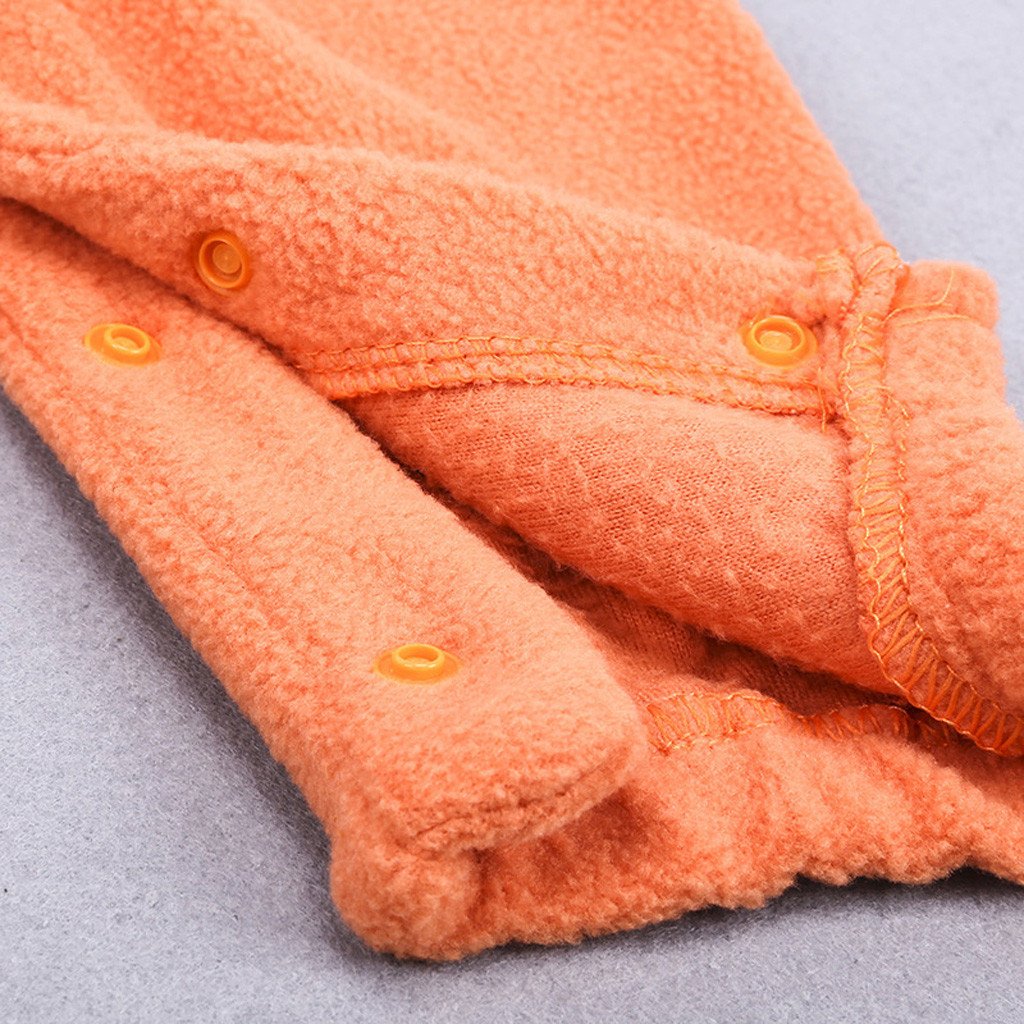 Halloween pumpkin hooded jumpsuit - Image 4