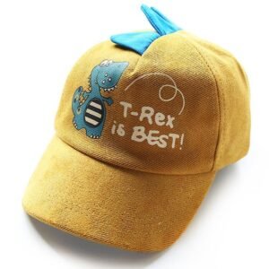 Alternative view of ''T-REX IS BEST'' DINOSAUR KIDS HATS