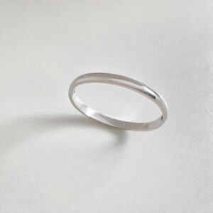 Alternative view of Retro Minimalistic Buckle Simple Bracelet Gold Bracelet