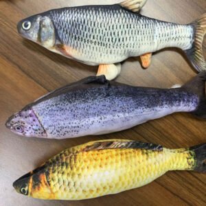 Alternative view of Without Cat Nip Version - Electric Jumping Fish Simulation Electric Fish Toy