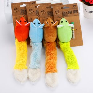Alternative view of Long Tail Mouse Cat Teaster Toys Funny Pet Toys Cat Toys Mouse Trainning Funny Playing Toys Interactive Pets Products