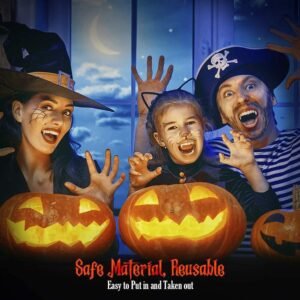 Alternative view of Halloween Vampire Teeth Retractable Fangs Masquerade Party Horror Zombie Teeth Cosplay Costume Props