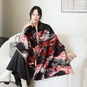 Alternative view of Autumn And Winter High Sense Office Shawl Dual-use Korean Style
