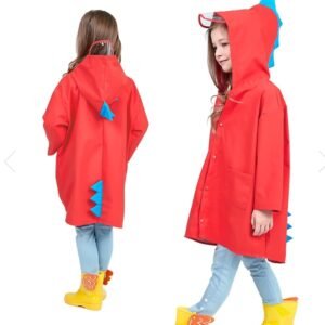 Alternative view of Dinosaur Raincoat for Kids