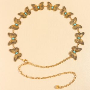 Alternative view of Metal Butterfly Shape Waist Simple Chain