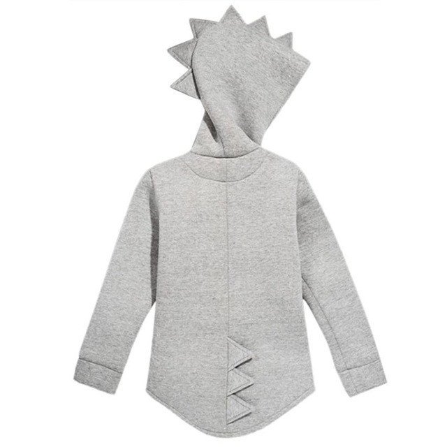 Boys Clothes Kids Baby Boy Jacket Dinosaur Hooded Coat - Image 4