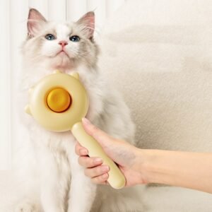 Alternative view of Cat Comb Massage Pet Magic Combs Hair Removal Cat And Dog Brush Pets Grooming Cleaning Supplies Scratcher