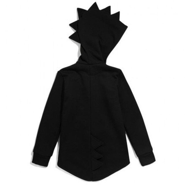 Boys Clothes Kids Baby Boy Jacket Dinosaur Hooded Coat - Image 3