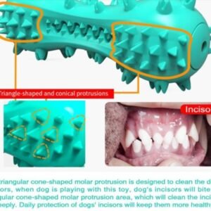Alternative view of Pet Dog Cleaning Chew Toys For Aggressive Dogs Rubber Molar Stick Dog Oral Teeth