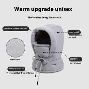 Alternative view of Winter Warm Ear Protection Ushanka Northeast Outdoor Cycling