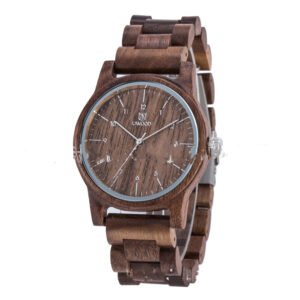 Alternative view of Quartz Movement Wooden Watch