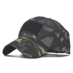 Alternative view of Velcro camouflage baseball cap tactical cap baseball cap