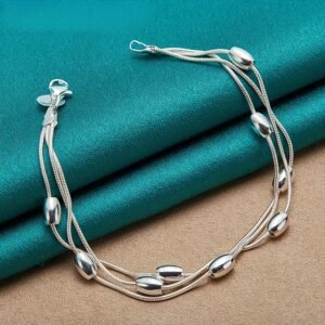Alternative view of New Elegant Sexy Multi-layer Thin Chain Bracelet