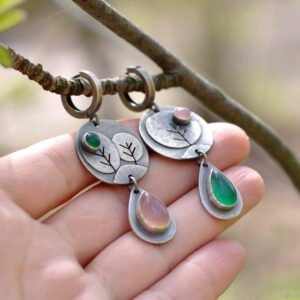 Creative Twig Earrings Cute Personality European And American