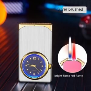 Alternative view of Double Flame Dial Gas Lighters Creative