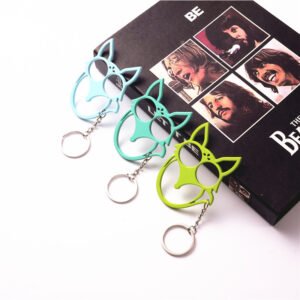 Alternative view of Metal Double Finger Lock Outdoor Self-defense Supplies + Key-Chain