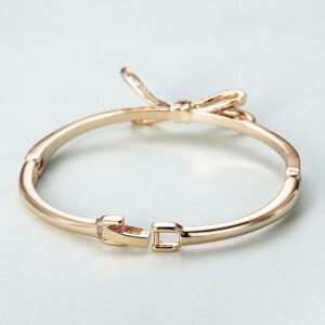 Alternative view of Women's Bracelets, Diamonds, Bows, Rose Gold Alloy Bracelets