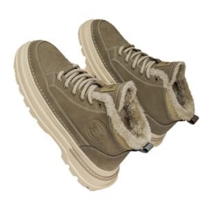 Alternative view of Men's Fleece-lined Thick Warm Outdoor Snow Boots