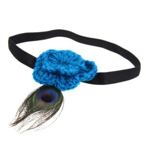 Alternative view of Newborn baby photo clothes peacock wings