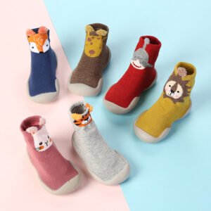 Alternative view of Children's Floor Socks Silicone Soft Bottom Floor Shoes