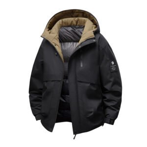 Alternative view of Men's Lined And Padded Winterwear Cotton Jacket