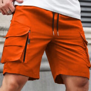 Alternative view of Cargo Shorts Summer Loose Sport Shorts Men Lightweight