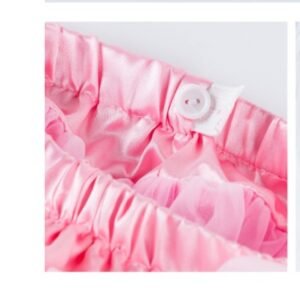 Alternative view of Baby girl baby birthday dress alphabet romper