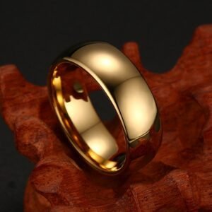 Alternative view of tungsten carbide signet rings for men women