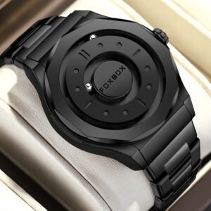 Creative Personality Magnetic Suspension Ball Quartz Watch