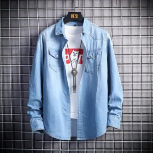 Men's Long-Sleeve Denim Casual All-Match Jacket