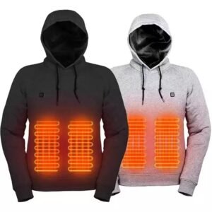 Hooded Heated Sweatshirt Men's USB-Heated Sweatshirt