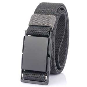 Alternative view of Metal Magnetic Buckle All-matching Jeans Casual Belt