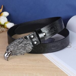 Alternative view of Belt Cow Head Buckle Men