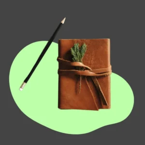 HANDMADE LEATHER DIARY