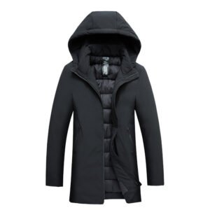 Winter Thickened And Insulated Cotton Coat For Middle-aged And Elderly Dads