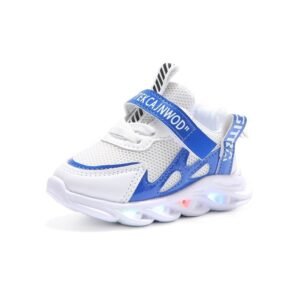 Alternative view of Children's Alphabet Webbing Mesh Breathable Kids Luminous Shoes Casual Sports Shoes