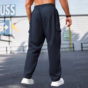 Alternative view of Breathable Cargo Pants Retro Workwear