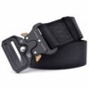 Stylish Adjustable Belt With Metal Buckle, Made Of Durable Material, Suitable For Fashion And Outdoor Activities.