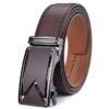 Genuine Leather Men's M Letter Comfort Click Belt Business New