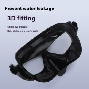 Alternative view of Professional Anti-fog Big Box Glasses Head Free Diving