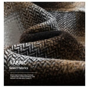 Alternative view of Men's Short Wool Wave Jacket