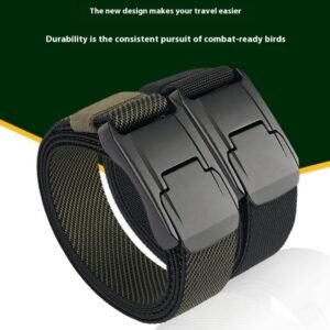 Men's Tactical Belt Casual Weaving Elastic